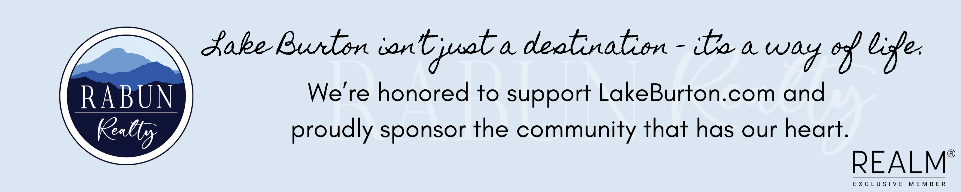 Sponsor Banner